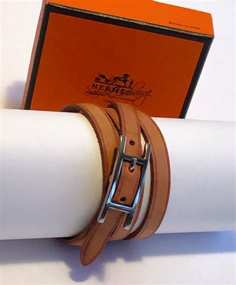 hermes reversible leather bracelet|authentic Hermes bracelets online.